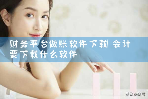 财务平台做账软件下载